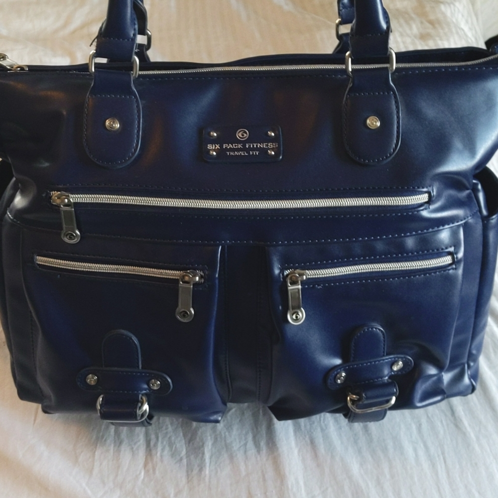 Six Pack Fitness Purse-Purple